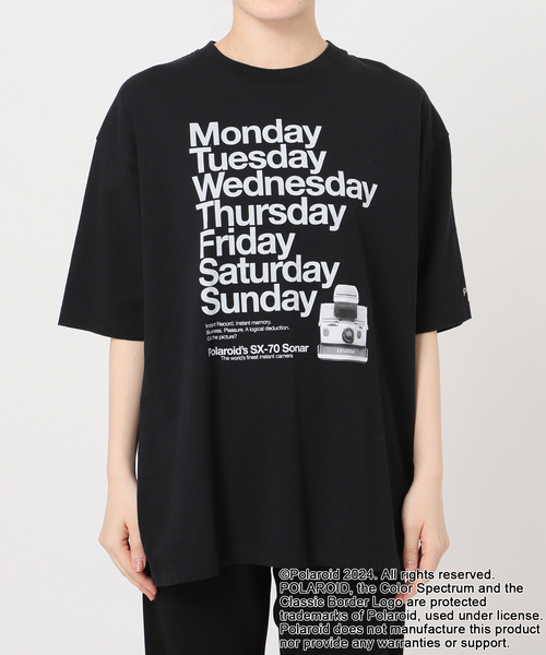 Johnbull(ジョンブル)の「【JOHNBULL/ジョンブル】POLAROID SX-70-1 Tsh(Tシャツ/カットソー・レディース・ブラック/ホワイト・FREE)」の18枚目の写真