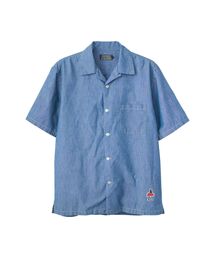 HYSTERIC GLAMOUR | VIXEN GIRLワッペン オープンカラーシャツ(シャツ/ブラウス)