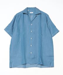 ERRICO FORMICOLA | Errico Formicola / エリコ フォルミコラ：CESARE M/C Open Collar S/S Shirts Dungaree：1-34209-1[MUS](シャツ/ブラウス)
