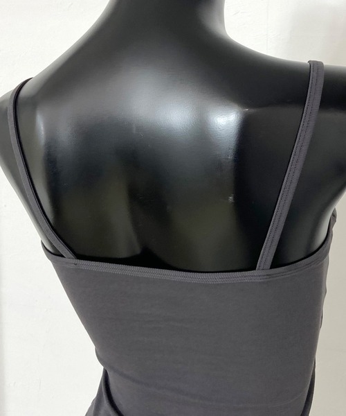 non-hedge（ノンヘッジ）の「ポケット付きヘンリーキャミソール（キャミソール・レディース・ブラック/チャコールグレー/オフホワイト・FREE）」の21枚目の写真