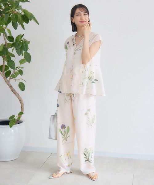 KATHARINE ROSS】Vintage flower パンツ（その他パンツ