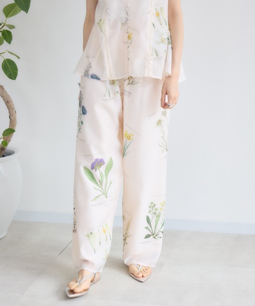 KATHARINE ROSS】Vintage flower パンツ（その他パンツ