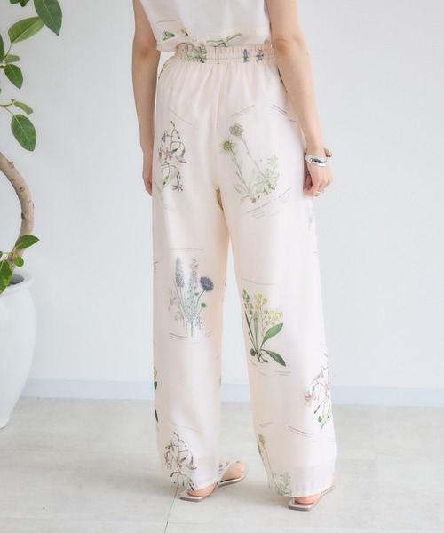 KATHARINE ROSS（キャサリンロス）の「【KATHARINE ROSS】Vintage flower パンツ（その他パンツ・レディース・ブラック/アイボリー・MEDIUM）」の19枚目の写真