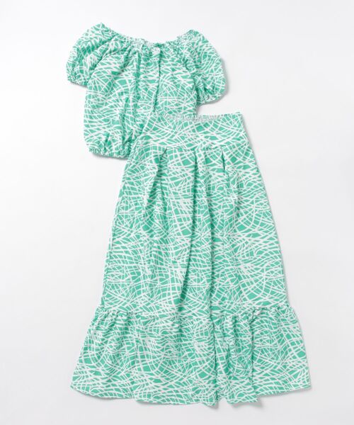 Maunaloa(マウナロア)の「【Maunaloa】ナルセットアップドレス(ドレス・レディース・イエロー/ブルー/グリーン/ターコイズブルー/レッド・FREE)」の2枚目の写真