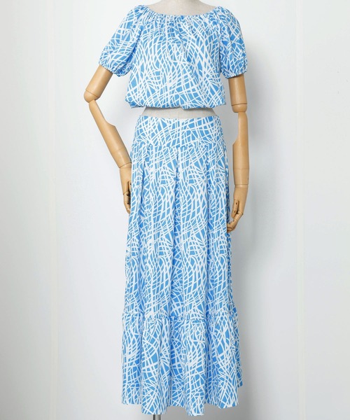 Maunaloa(マウナロア)の「【Maunaloa】ナルセットアップドレス(ドレス・レディース・イエロー/ブルー/グリーン/ターコイズブルー/レッド・FREE)」の7枚目の写真