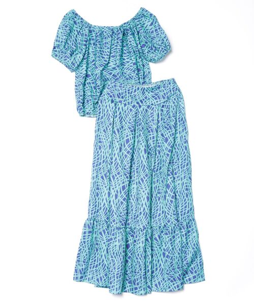 Maunaloa(マウナロア)の「【Maunaloa】ナルセットアップドレス(ドレス・レディース・イエロー/ブルー/グリーン/ターコイズブルー/レッド・FREE)」の17枚目の写真
