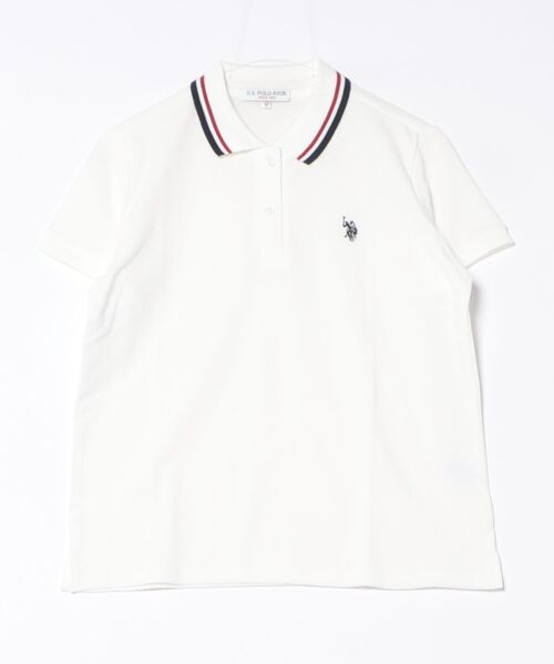 Dita Muaj.（ディータムアージュ）の「【U.S. POLO ASSN】ワンポイントロゴ半袖ポロシャツ（Tシャツ/カットソー・レディース・ブラック/ホワイト/ベージュ/ネイビー・FREE）」の21枚目の写真