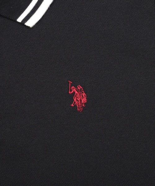 Dita Muaj.（ディータムアージュ）の「【U.S. POLO ASSN】ワンポイントロゴ半袖ポロシャツ（Tシャツ/カットソー・レディース・ブラック/ホワイト/ベージュ/ネイビー・FREE）」の19枚目の写真