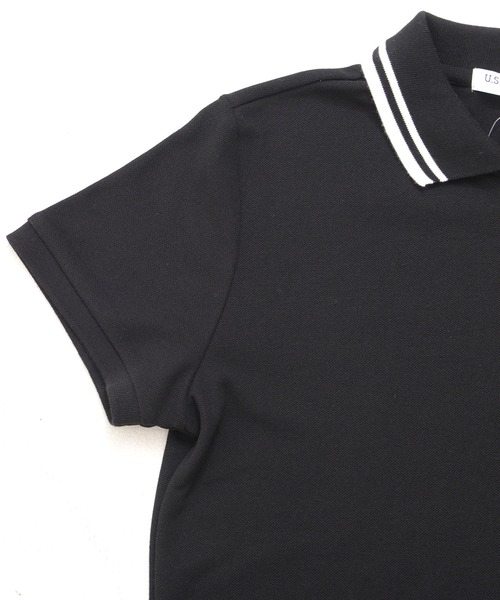Dita Muaj.（ディータムアージュ）の「【U.S. POLO ASSN】ワンポイントロゴ半袖ポロシャツ（Tシャツ/カットソー・レディース・ブラック/ホワイト/ベージュ/ネイビー・FREE）」の16枚目の写真