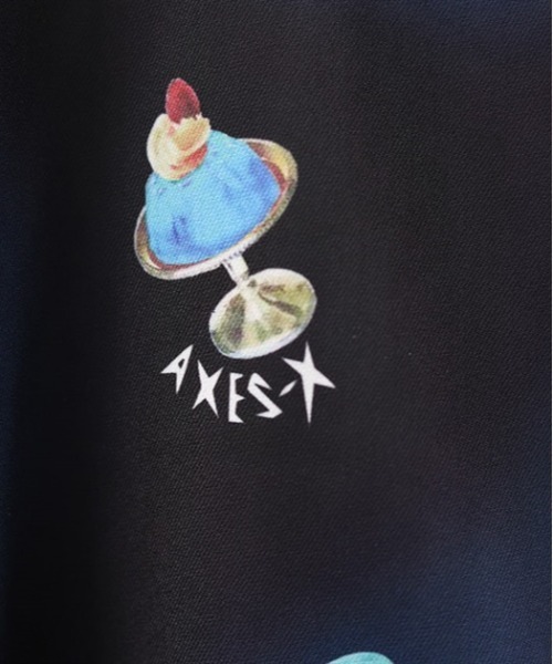 AXES-X（アクシーズエックス）の「ゼリープリントアロハシャツ（シャツ/ブラウス・メンズ・ネイビー/ホワイト/ピンク・LARGE/X-LARGE/MEDIUM）」の15枚目の写真