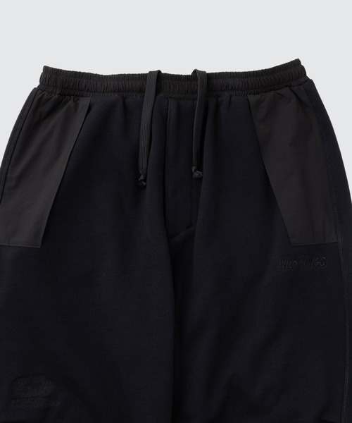 WILD THINGS（ワイルドシングス）の「フルーツオブザルームスペシャル オーダー スウェットモンスターパンツ│FRUIT OF THE LOOM SP SWEAT MONSTER PANTS（スウェットパンツ・メンズ・ブラック/タン・M/L）」の5枚目の写真