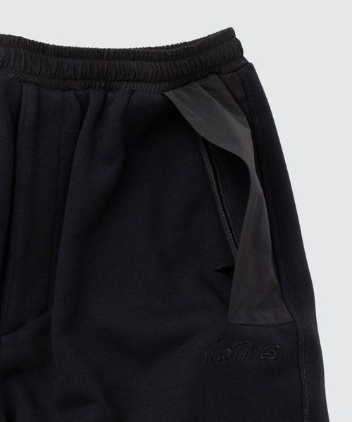 WILD THINGS（ワイルドシングス）の「フルーツオブザルームスペシャル オーダー スウェットモンスターパンツ│FRUIT OF THE LOOM SP SWEAT MONSTER PANTS（スウェットパンツ・メンズ・ブラック/タン・M/L）」の6枚目の写真