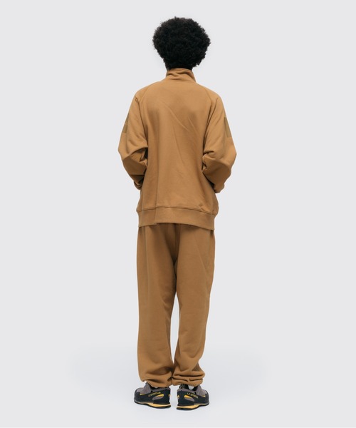 WILD THINGS（ワイルドシングス）の「フルーツオブザルームスペシャル オーダー スウェットモンスターパンツ│FRUIT OF THE LOOM SP SWEAT MONSTER PANTS（スウェットパンツ・メンズ・ブラック/タン・M/L）」の9枚目の写真