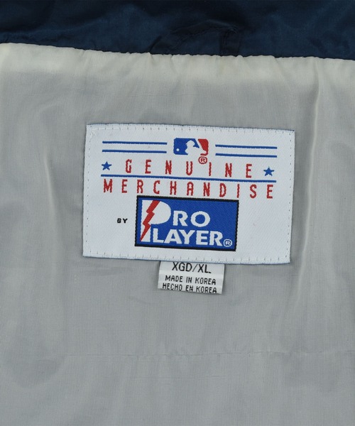 VINTAGE(ヴィンテージ)の「【ヴィンテージ古着】Y2K PRO PLAYER“MLB Seattle Mariners” ナイロン トラックジャケット(ナイロンジャケット・メンズ・ネイビー・X-LARGE)」の6枚目の写真