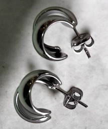 スプリットフープピアス【金属アレルギー対応】