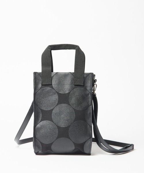 gomme（ゴム）の「ドットショルダーバッグ（ショルダーバッグ・レディース・ブラック・FREE）」の2枚目の写真