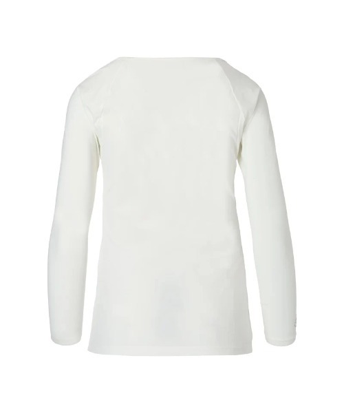 ZOY(ゾーイ)の「WOMEN UVカット 長袖インナー(Tシャツ/カットソー・レディース・ホワイト/ネイビー・SMALL/LARGE/MEDIUM)」の3枚目の写真