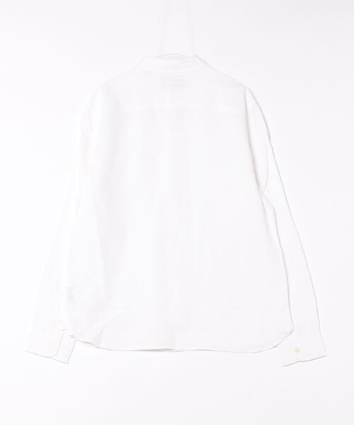 ALLSAINTS（オールセインツ）の「BANDOL LONG SLEEVE RELAXED SHIRT | BANDOL 長袖 リラックス シャツ（シャツ/ブラウス・メンズ・ホワイト・XS/S/M/L）」の2枚目の写真