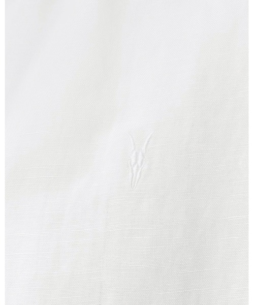 ALLSAINTS（オールセインツ）の「BANDOL LONG SLEEVE RELAXED SHIRT | BANDOL 長袖 リラックス シャツ（シャツ/ブラウス・メンズ・ホワイト・XS/S/M/L）」の5枚目の写真