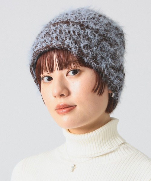 Ray BEAMS 手編み MIXニット ハット Ray BEAMS（レイビームス）の「手編み MIXニット ハット（ハット