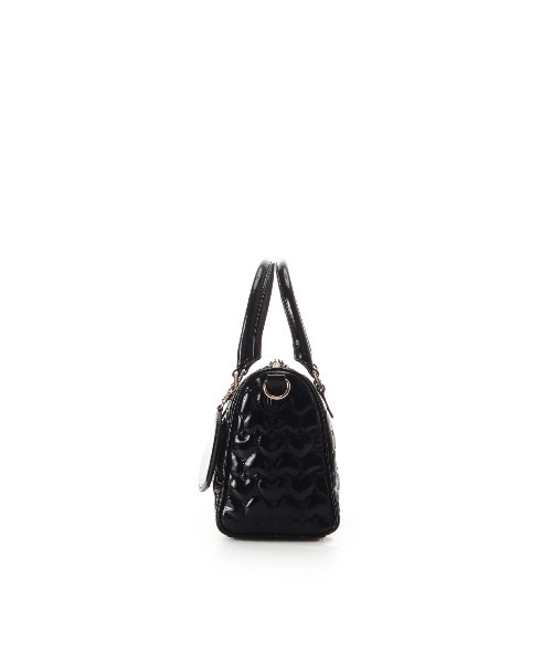 SAMANTHAVEGA（サマンサベガ）の「■オンラインショップ＆一部店舗限定■エターナルハートキルトミニボストン（ボストンバッグ・レディース・ラベンダー/ピンク/ミント/ブラック/ホワイト/ライトブルー・FREE）」の16枚目の写真