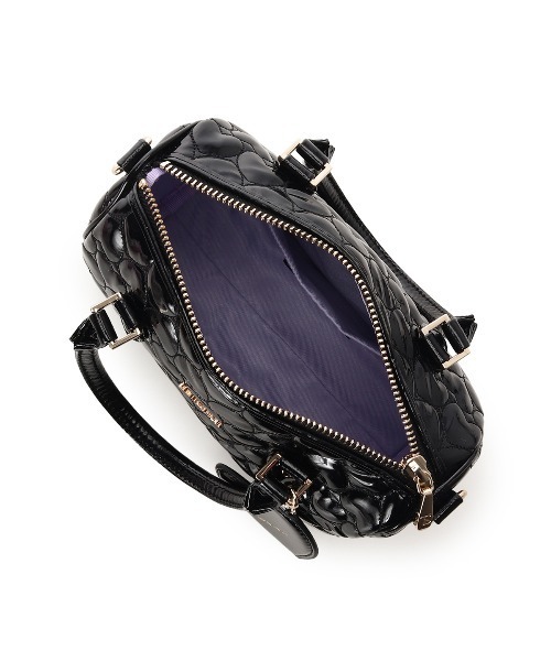 SAMANTHAVEGA（サマンサベガ）の「■オンラインショップ＆一部店舗限定■エターナルハートキルトミニボストン（ボストンバッグ・レディース・ラベンダー/ピンク/ミント/ブラック/ホワイト/ライトブルー・FREE）」の18枚目の写真