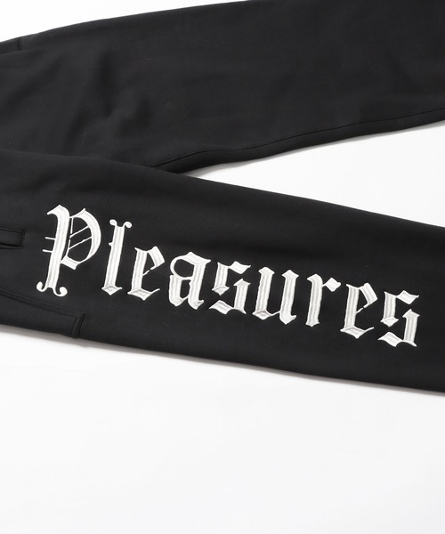 PLEASURES(プレジャー)の「PLEASURES/プレジャーズ Burnout Sweat Pants スウェットパンツ ワイド リラックス(スウェットパンツ・メンズ・グレー・S)」の9枚目の写真