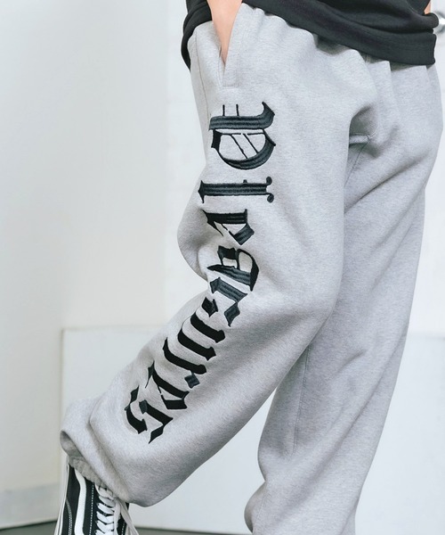 PLEASURES(プレジャー)の「PLEASURES/プレジャーズ Burnout Sweat Pants スウェットパンツ ワイド リラックス(スウェットパンツ・メンズ・グレー・S)」の22枚目の写真