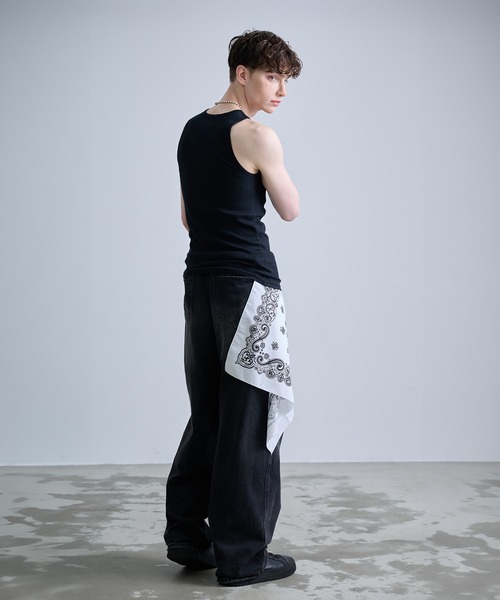 小物 NUMBER (N)INE PAISLEY PRINTED BANDANA PAISLEY PRINTED BANDANA MADE IN USA / ペイズリー プリント