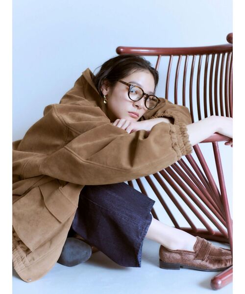 フェイクスウェードブルゾン（ブルゾン）｜Ungrid（アングリッド）の