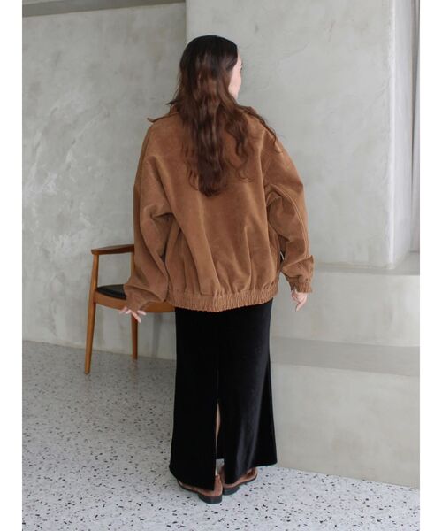 Ungrid（アングリッド）の「フェイクスウェードブルゾン（ブルゾン・レディース・ベージュ/ブラウン・FREE）」の22枚目の写真
