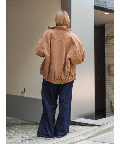 セール】フェイクスウェードブルゾン（ブルゾン）｜Ungrid（アン