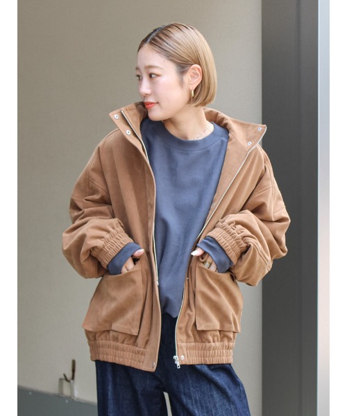 セール】フェイクスウェードブルゾン（ブルゾン）｜Ungrid（アン