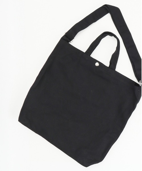 BEN DAVIS(ベンデイビス)の「BEN DAVIS ベンデイビス 2WAY SHOULDER TOTE(ショルダーバッグ・メンズ・ブラック/ナチュラル・FREE)」の14枚目の写真