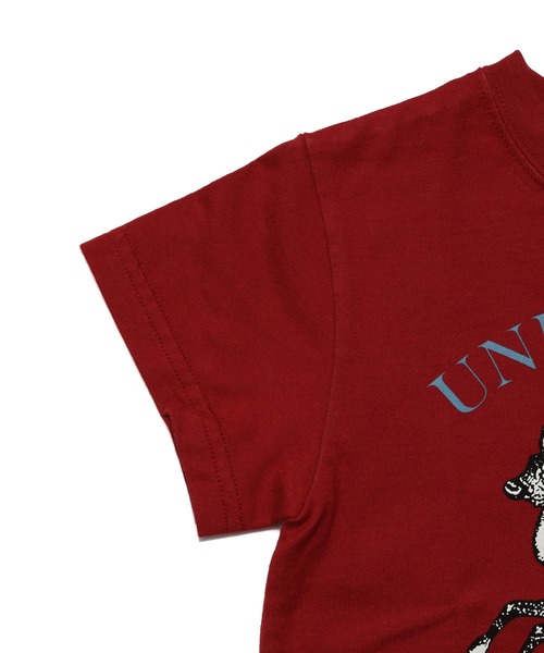 UNDERCOVER KIDS（アンダーカバーキッズ）の「UC2E5803（Tシャツ/カットソー・キッズ・カーキ/アイボリー/ボルドー・120/110/100/90）」の8枚目の写真