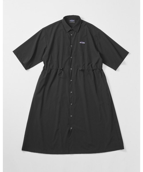 【THOUSAND MILE】3/4 SLEEVE SNAP OP/スリーブスナップワンピース