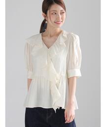 Te chichi | ラッフルフリルアシメブラウス《2025summer catalog item》(シャツ/ブラウス)