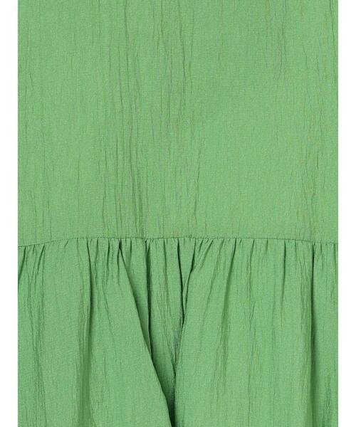 Te chichi（テチチ）の「ラッフルフリルアシメブラウス《2025summer catalog item》（シャツ/ブラウス・レディース・グリーン/オフホワイト/ブラック・F）」の15枚目の写真