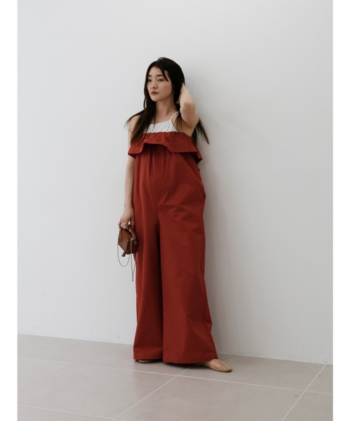 Katrin TOKYO(カトリーントーキョー)の「cup-in square camisole(キャミソール・レディース・ホワイト/パープル系その他/ホワイト系その他・XS/FREE)」の4枚目の写真