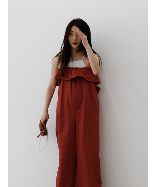 Katrin TOKYO(カトリーントーキョー)の「cup-in square camisole(キャミソール・レディース・ホワイト/パープル系その他/ホワイト系その他・XS/FREE)」の8枚目の写真