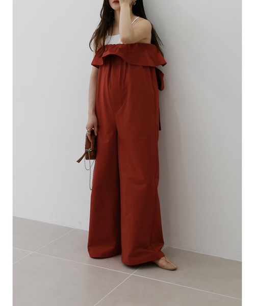 Katrin TOKYO(カトリーントーキョー)の「cup-in square camisole(キャミソール・レディース・ホワイト/パープル系その他/ホワイト系その他・XS/FREE)」の12枚目の写真