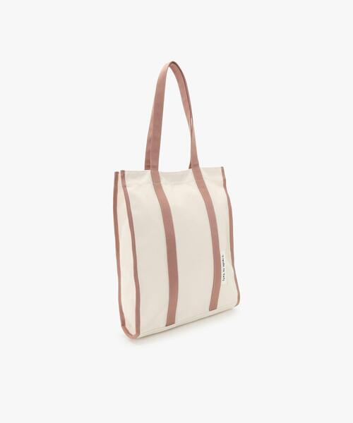 ★agnes b. カジュアル キャンバス トートバッグ（大）/送料込 agnes b.大容量ストリート百合刺繍両面使いキャンバストート