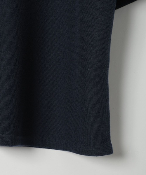 LAND MUSEUM（ランドミュージアム）の「LAND MUSEUM／ボタンポロTシャツ（Tシャツ/カットソー・メンズ・ベージュ/ネイビー・FREE）」の6枚目の写真