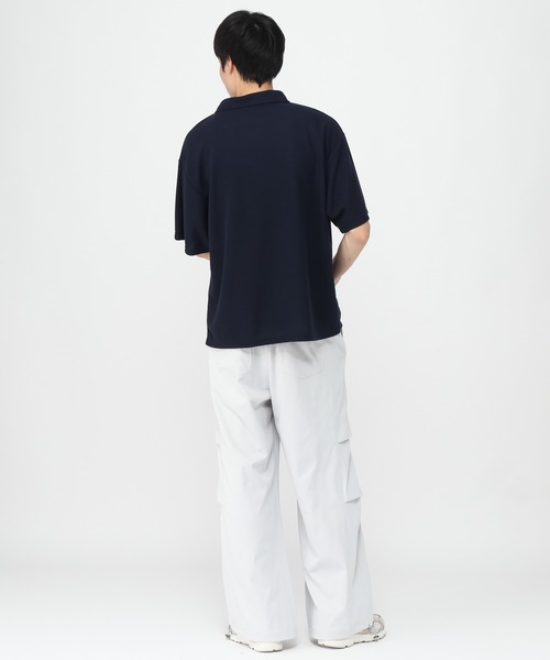 LAND MUSEUM（ランドミュージアム）の「LAND MUSEUM／ボタンポロTシャツ（Tシャツ/カットソー・メンズ・ベージュ/ネイビー・FREE）」の17枚目の写真