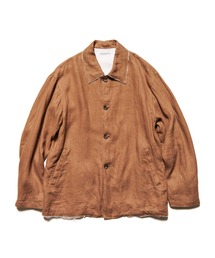 uniform experiment(���j�t�H�[���G�N�X�y�������g)��BRUSHED LINEN CUT-OFF JACKET(�u���]��)
