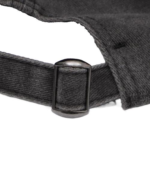 WEGO（ウィゴー）の「WEGO/ピグメントスタッズキャップ（キャップ・レディース・ブラウン/ブラック・FREE）」の4枚目の写真