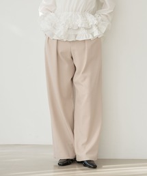 Heather（ヘザー）の「WEB限定　レングスが選べる　タックボリュームパンツ　577075（スラックス）」