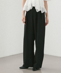 Heather（ヘザー）の「WEB限定　レングスが選べる　タックボリュームパンツ　577075（スラックス）」