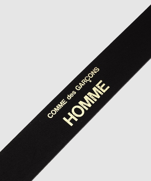 COMME des GARÇONS 黒ベルト 85 COMME des GARCONS HOMME（コムデギャルソンオム）ベルト 黒