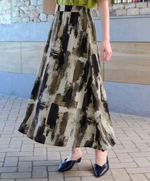 Tiaclasse | ペイント柄スカート(スカート)
